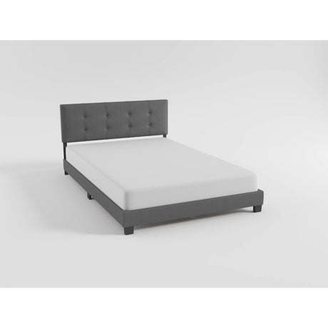Newberry Dark Gray Full Platform Bed from Homelegance - Luna Furniture
