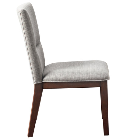 Amalie Side Chair, Camel Linen, Set of 2 from Steve Silver - Luna Furniture