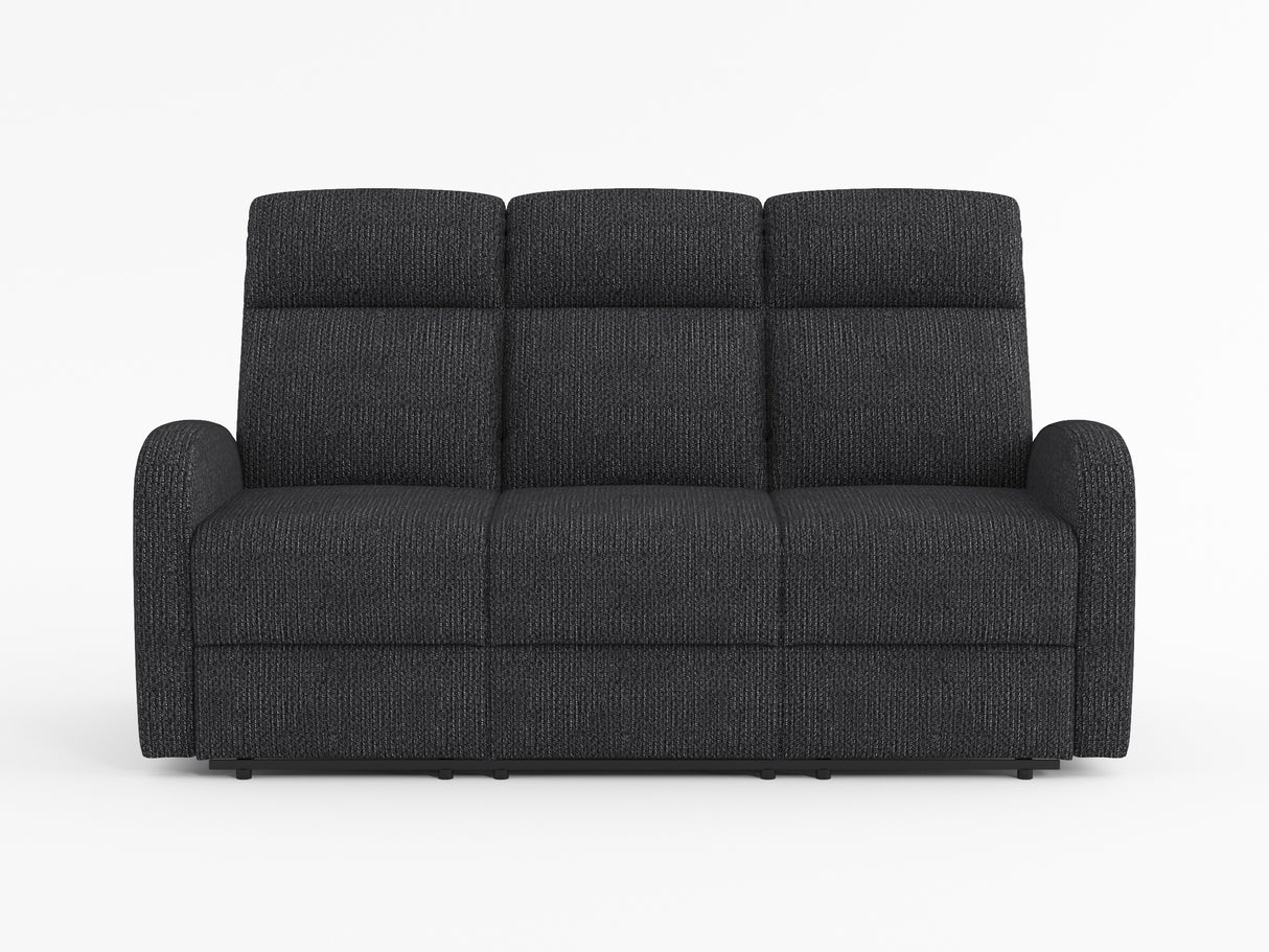 Allen Espresso Double Reclining Sofa from Homelegance - Luna Furniture