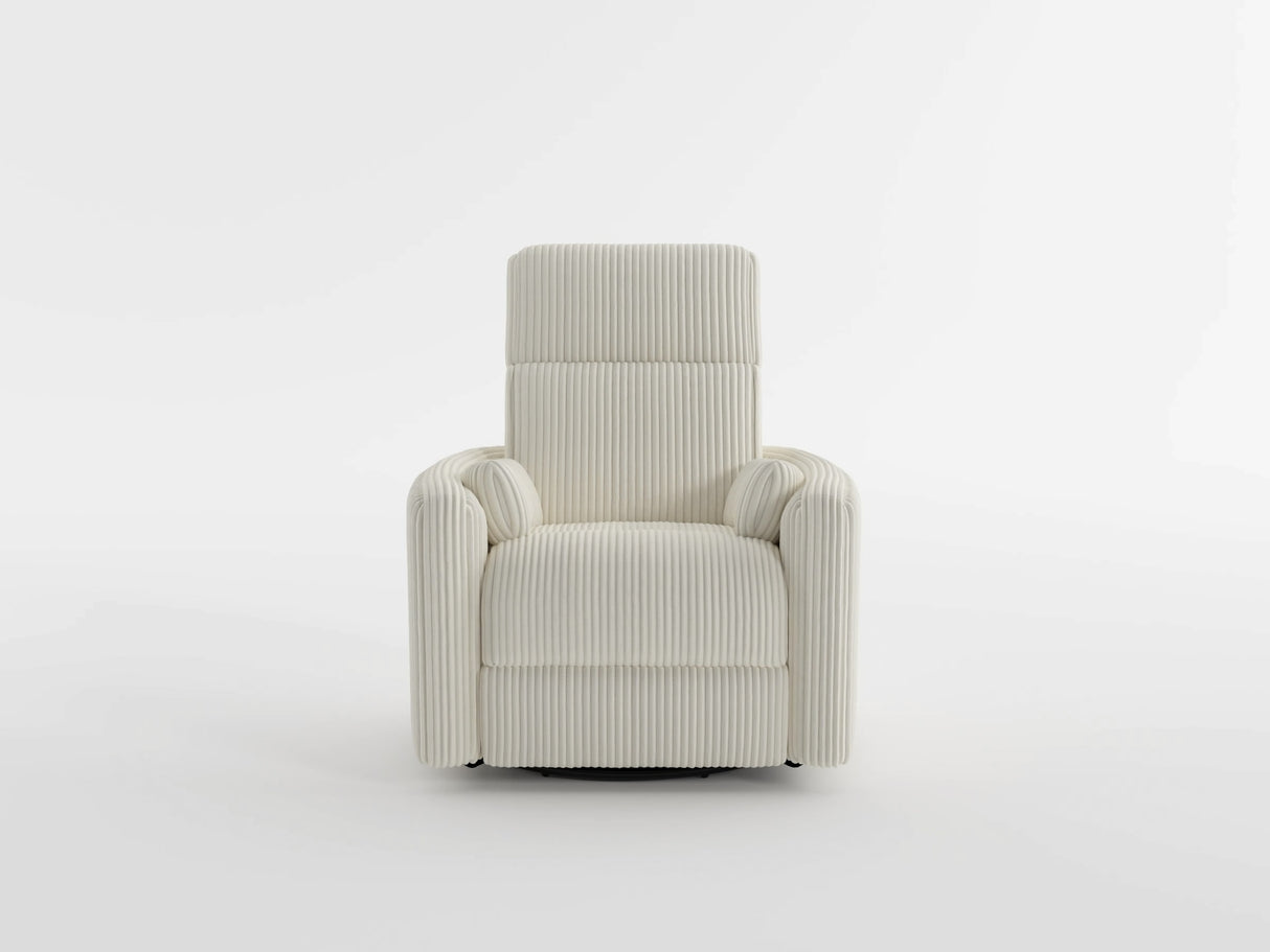 Traverse Beige Swivel Glider Reclining Chair from Homelegance - Luna Furniture