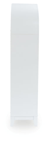 Dagandale White/Natural Accent Cabinet from Ashley - Luna Furniture