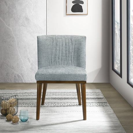 Daley Grey Fabric Dining Chair (Set Of 2) from Midinmod - Luna Furniture