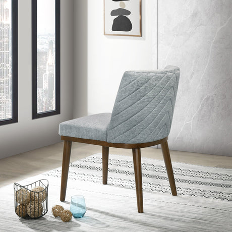 Daley Grey Fabric Dining Chair (Set Of 2) from Midinmod - Luna Furniture