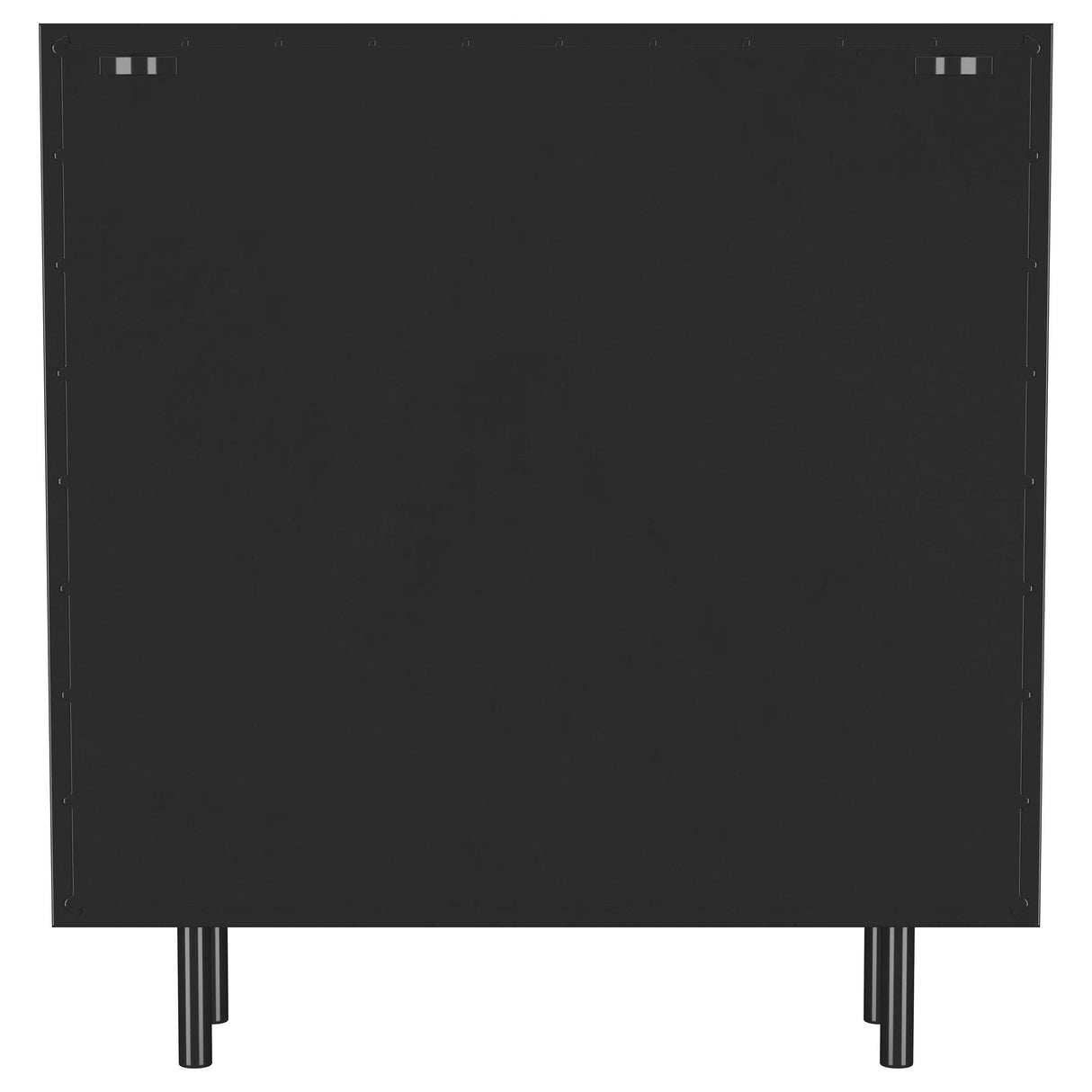 Dalia Black 2-Door Accent Storage Cabinet with Shelving from Coaster - Luna Furniture