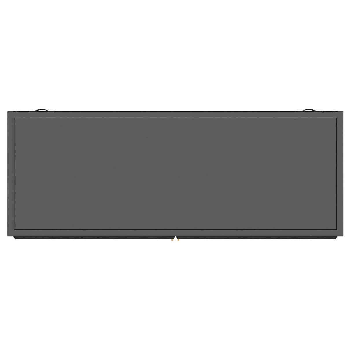 Dalia Black 2-Door Accent Storage Cabinet with Shelving from Coaster - Luna Furniture