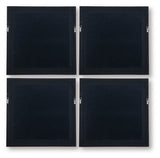 Dallbourne White/Gold Finish Wall Art (Set of 4) from Ashley - Luna Furniture
