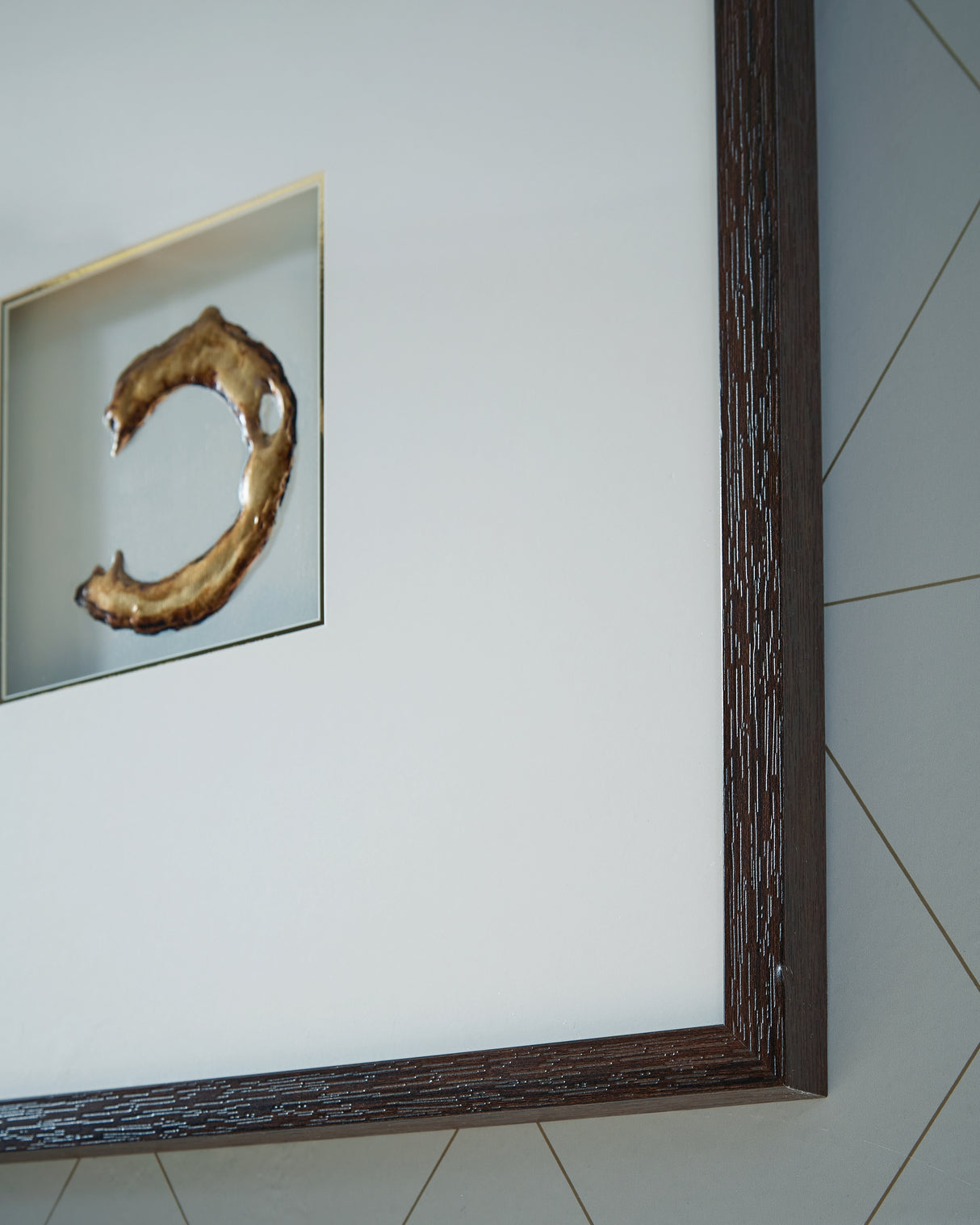 Dallbourne White/Gold Finish Wall Art (Set of 4) from Ashley - Luna Furniture