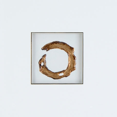 Dallbourne White/Gold Finish Wall Art (Set of 4) from Ashley - Luna Furniture