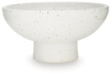 Dallinworth White/Black Bowl from Ashley Furniture - Luna Furniture