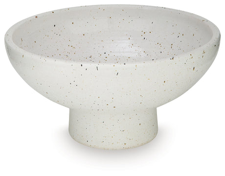 Dallinworth White/Black Bowl from Ashley - Luna Furniture