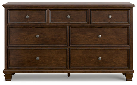 Danabrin Full Panel Storage Bed with Dresser and Chest in Brown from Ashley - Luna Furniture
