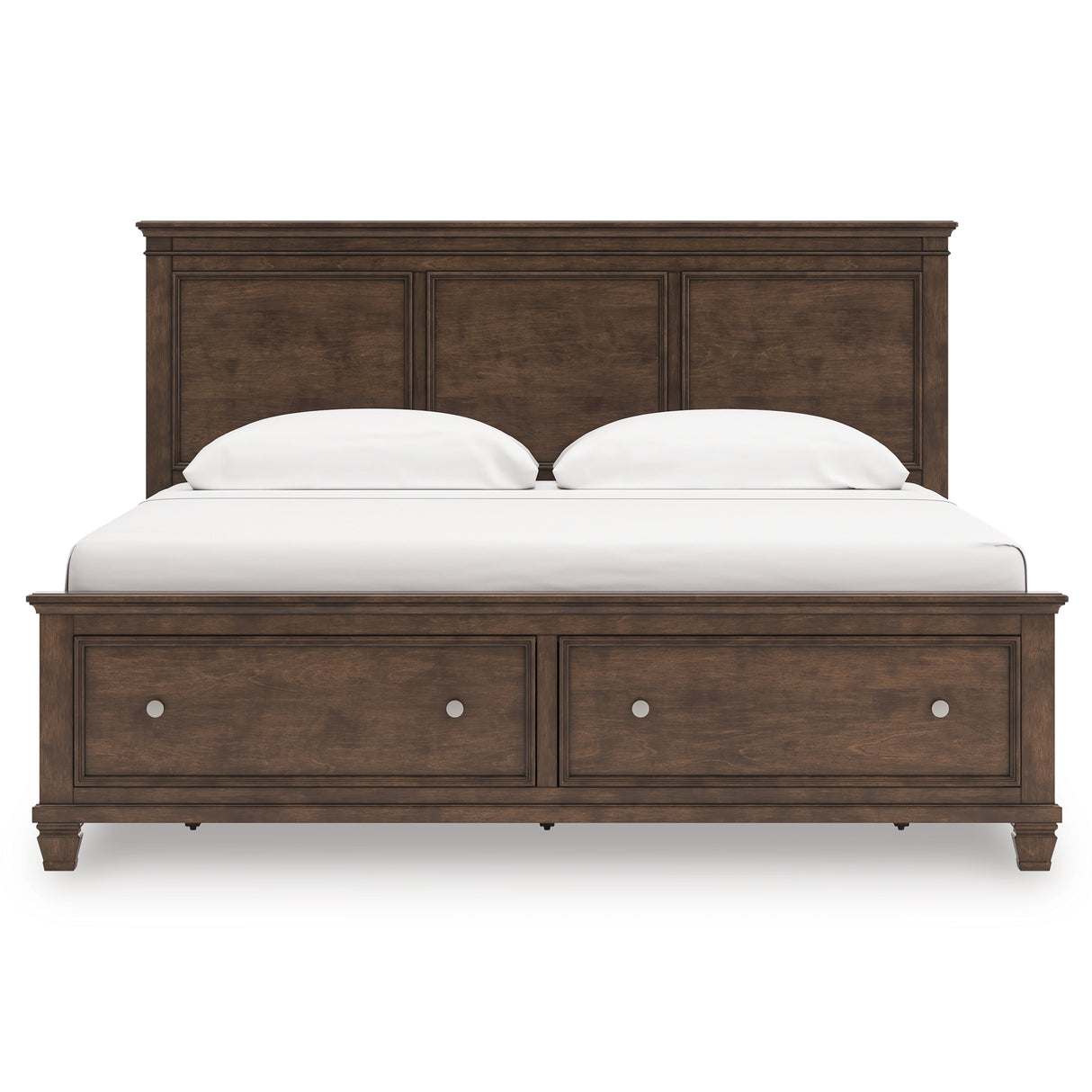 Danabrin King Panel Storage Bed with Dresser in Brown from Ashley Furniture - Luna Furniture