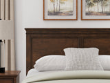 Danabrin Queen Panel Storage Bed with Mirrored Dresser and Nightstand in Brown from Ashley - Luna Furniture