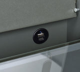 Danbury 3-drawer Makeup Vanity & Stool Set Grey High Gloss from Coaster - Luna Furniture
