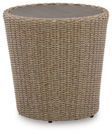 Danson 2 Swivel Lounge Chairs and End Table from Ashley Furniture - Luna Furniture
