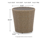 Danson 2 Swivel Lounge Chairs and End Table from Ashley Furniture - Luna Furniture