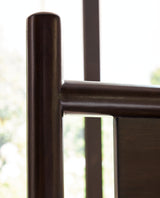 Dantenton Merlot California King Panel Bed from Ashley - Luna Furniture