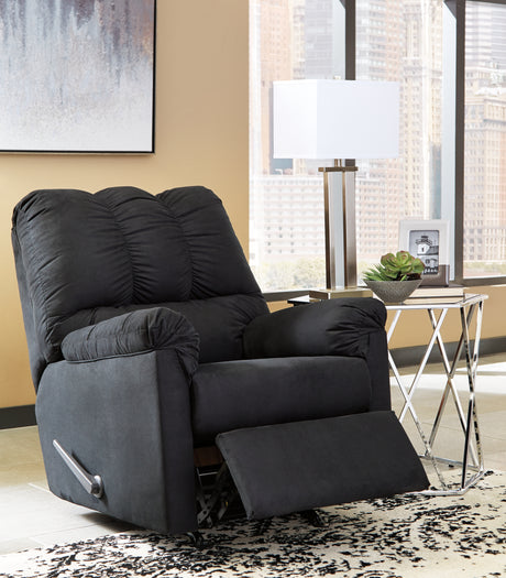 Darcy Black Loveseat and 2 Recliners from Ashley - Luna Furniture