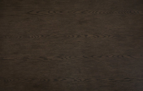 Burkhaus Dark Brown Dining Table and 6 Side Chairs from Ashley Furniture - Luna Furniture