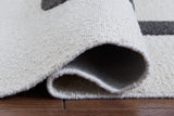 Davismour Ivory/Taupe/Charcoal Large Rug from Ashley Furniture - Luna Furniture