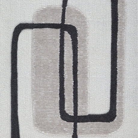 Davismour Ivory/Taupe/Charcoal Medium Rug from Ashley - Luna Furniture