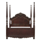 Deryn Park Cherry Queen Sleigh Bed from Homelegance - Luna Furniture