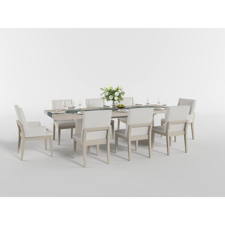 Tundra Ivory Extendable Dining Table from Homelegance - Luna Furniture