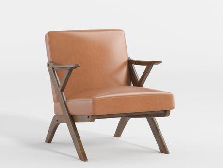 Gideon Brown Accent Chair from Homelegance - Luna Furniture