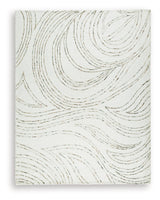 Deenbury Ivory/Green/Brown Large Rug from Ashley Furniture - Luna Furniture