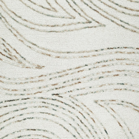 Deenbury Ivory/Green/Brown Medium Rug from Ashley Furniture - Luna Furniture