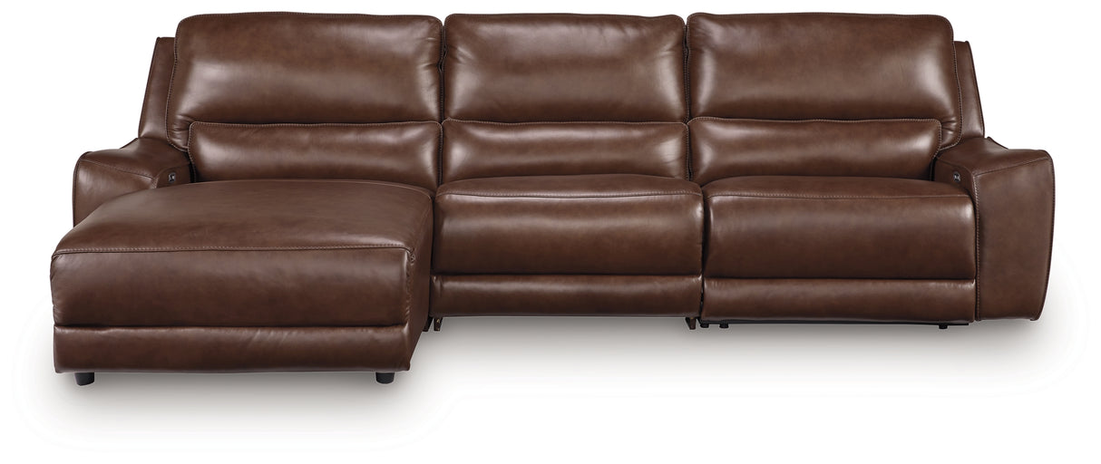 DeepWakes Canyon 3-Piece Reclining Sofa Chaise from Ashley - Luna Furniture