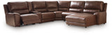 DeepWakes Canyon 6-Piece Power Reclining Sectional with Chaise from Ashley - Luna Furniture