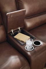 DeepWakes Canyon 6-Piece Power Reclining Sectional with Chaise from Ashley - Luna Furniture
