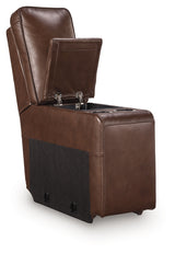 DeepWakes Canyon Console with Storage from Ashley Furniture - Luna Furniture
