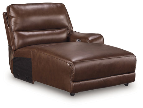 DeepWakes Canyon Right-Arm Facing Press Back Power Chaise from Ashley - Luna Furniture