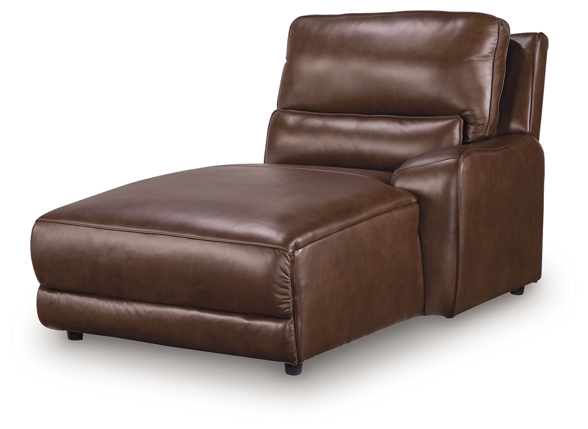 DeepWakes Canyon Right-Arm Facing Press Back Power Chaise from Ashley - Luna Furniture