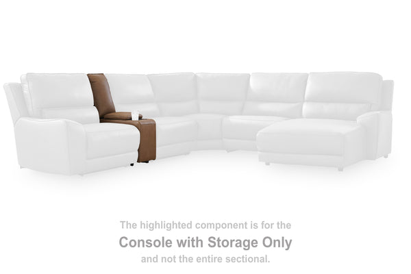 DeepWakes Caramel Console with Storage
