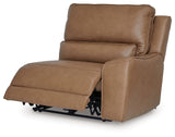 DeepWakes Caramel Right-Arm Facing Power Recliner from Ashley Furniture - Luna Furniture