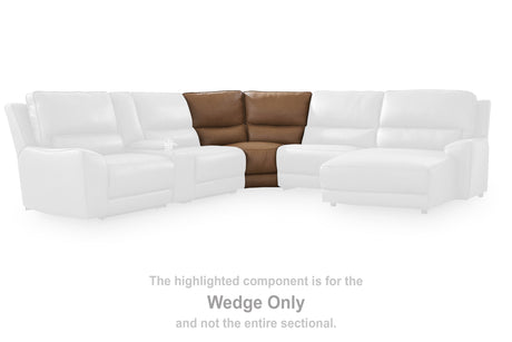 DeepWakes Caramel Wedge from Ashley - Luna Furniture