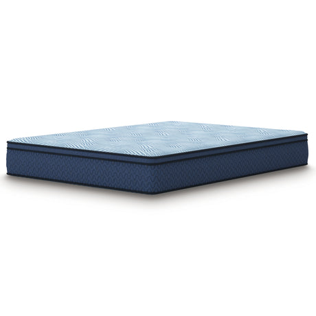 Dellyn 10 Hybrid Light Blue California King Mattress from Ashley - Luna Furniture