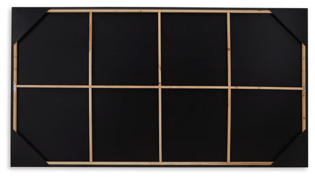 Delstone Black/White Wall Art from Ashley - Luna Furniture