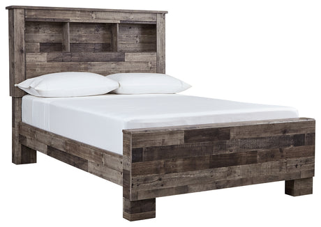 Derekson Full Panel Bed with Dresser in Multi Gray from Ashley - Luna Furniture