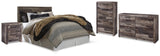 Derekson Multi Gray Queen Panel Headboard, Dresser, Chest and Nightstand from Ashley - Luna Furniture