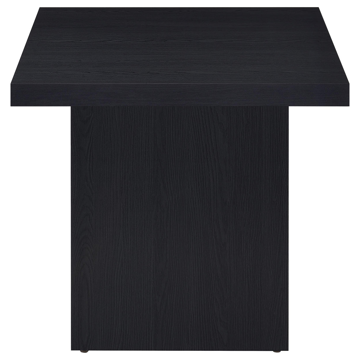 Devar Black 3-Piece Square Cocktail Coffee End Table Set from Coaster - Luna Furniture