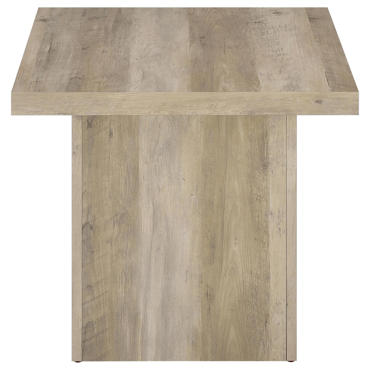 Devar Distressed Pine Square Engineered Wood End Table from Coaster - Luna Furniture