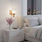Dewdrop Wall Lamp - Bronze and Clear from Ashcroft Furniture - Luna Furniture