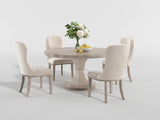 Quinn Light Brown 84" Extendable Dining Table from Homelegance - Luna Furniture