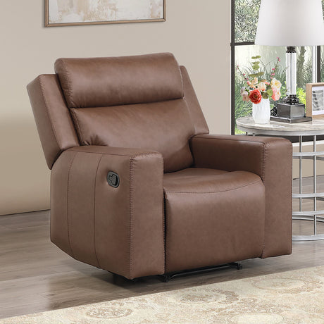 Barron Brown Manual Recliner from Steve Silver - Luna Furniture