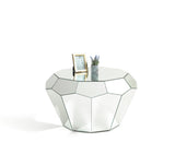 Diamond Mirrored Coffee Table from Nova Furniture - Luna Furniture