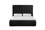 Diana Black Queen Platform Bed from Happy Homes - Luna Furniture